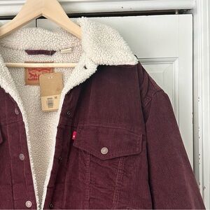 Levi’s Corduroy Sherpa Jacket